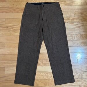 Todd Snyder Brown Wool Trousers 32x30